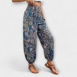 Pants - Pants with Ethnic Pattern, Fashionable Design