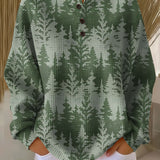 Inga | Christmas Sweater with Classic Tree Motif