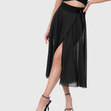 Skirt - Elegant 2-in-1 Skirt