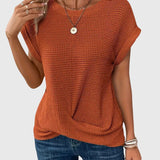 Bristol | Elegant Blouse with Crew Neck