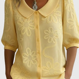 Vinica | Elegant Floral Lightweight Blouse