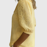 Vinica | Elegant Floral Lightweight Blouse