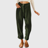 Pants - Modern Cord Pants, Versatile Style