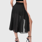 Skirt - Elegant 2-in-1 Skirt