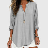 Mavis | Flowy Elegant Beach Shirt