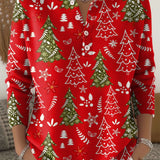 Sofie | Christmas Sweater with Buttons