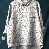 Emma | Floral Serenity Shirt