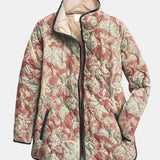 Ketura™ | Vintage Floral Casual Quilted Jacket