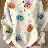 Liva | Soft Sweater with Christmas Tree Motif