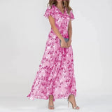 ZURI | ELEGANT AND FLOWY DRESS WITH FIGURE-DEFINING EFFECT