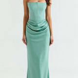 Emily - Long dress with bodice