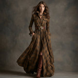 Natalie - Shirt Dress with Belt