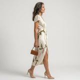 Lillian - Midi Dress with Bow