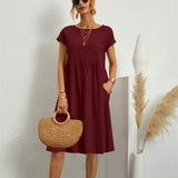 Aria - Casual Pocket Dress