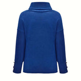 Luna | Ribbed Cowl Sweater