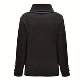 Luna | Ribbed Cowl Sweater