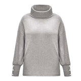 Luna | Ribbed Cowl Sweater
