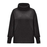 Luna | Ribbed Cowl Sweater