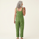 Jumpsuit - Natural Harmonious Texture in Green
