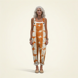 Jumpsuit - Retro Sun Motif Radiant