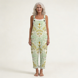 Jumpsuit - Harmonious Floral Arabesques