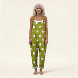 Jumpsuit - Playful Chicken Motif