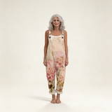 Jumpsuit - Pastel Flower Boho Bright in Beige