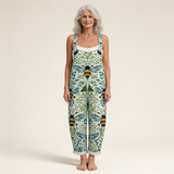 Jumpsuit - Harmonious Botanical Bee
