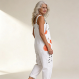 Jumpsuit - Artistic Coral Accents