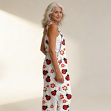 Jumpsuit - Glowing Ladybugs from Nature in White