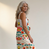 Jumpsuit - Floral, Soothing Light