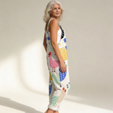 Jumpsuit - Playful, Fresh Boho Print