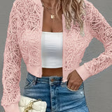 Colette | Lace Crop Jacket