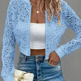 Colette | Lace Crop Jacket