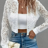 Colette | Lace Crop Jacket