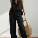Ivy™ | Vintage Denim Two-Piece Set