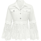 Sunnelace™ | Lace-Panel Jacket