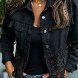 Kambria™ | Fringe & Lace Jacket