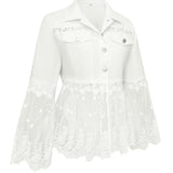 Sunnelace™ | Lace-Panel Jacket