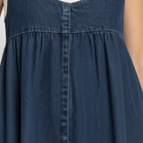 Karen™ | Vintage Wash Denim Maxi Dress