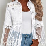 Sunnelace™ | Lace-Panel Jacket
