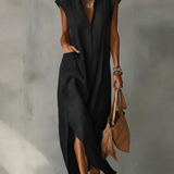 Elara | Ruffle Spring Maxi Dress