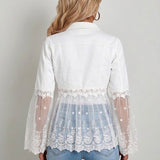 Sunnelace™ | Lace-Panel Jacket